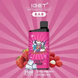 3500 puff iget bar strawberry lychee ice min.webp