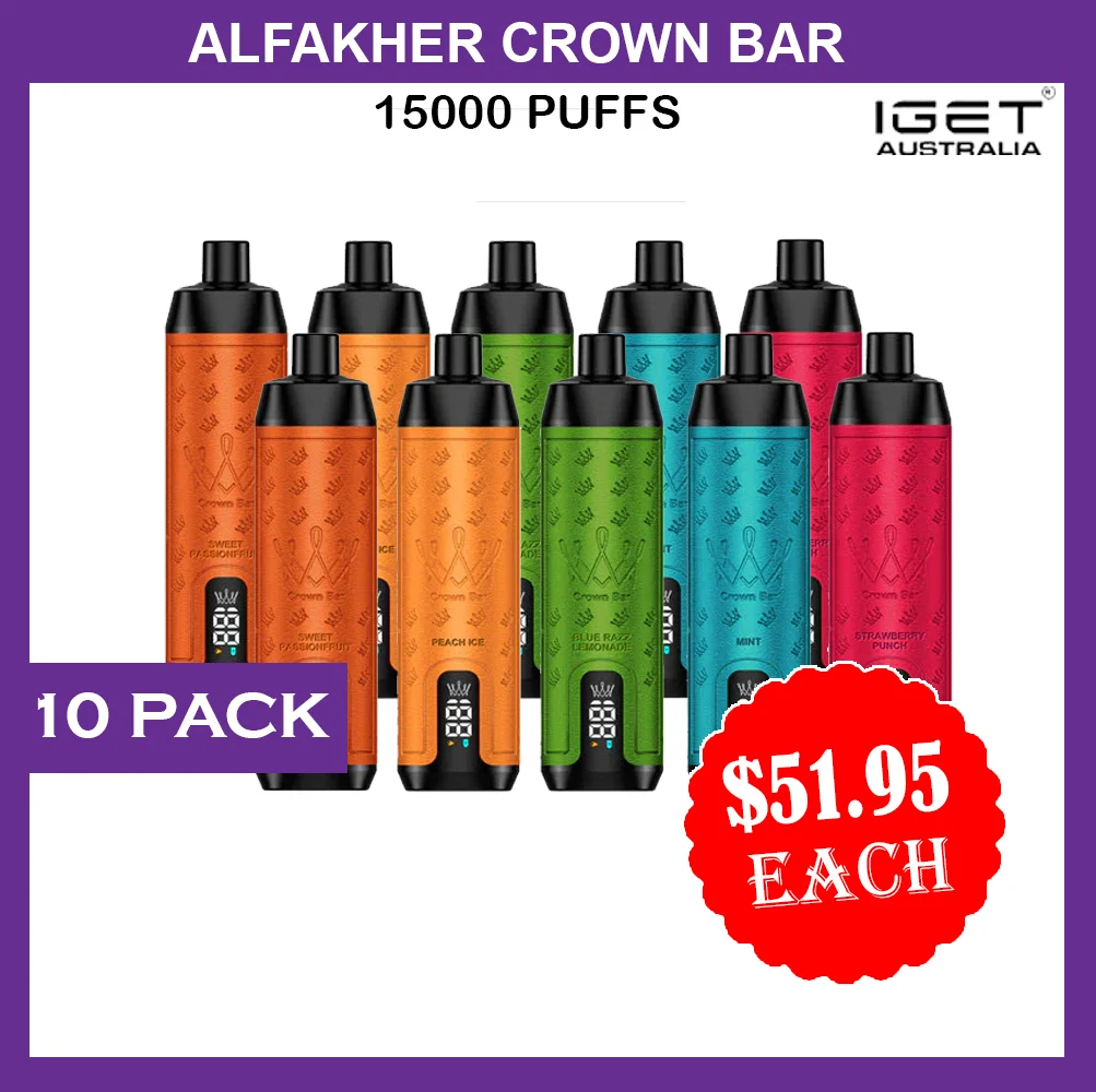 alfakher crown bar 150000 puffs 10 packs 1.webp alfakher crown bar 150000 puffs 10 packs 1.webp