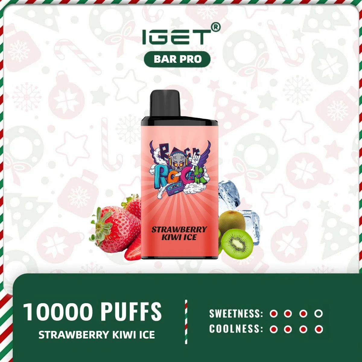 iget bar pro strawberry kiwi ice 10000 puffs iget bars australia18.webp